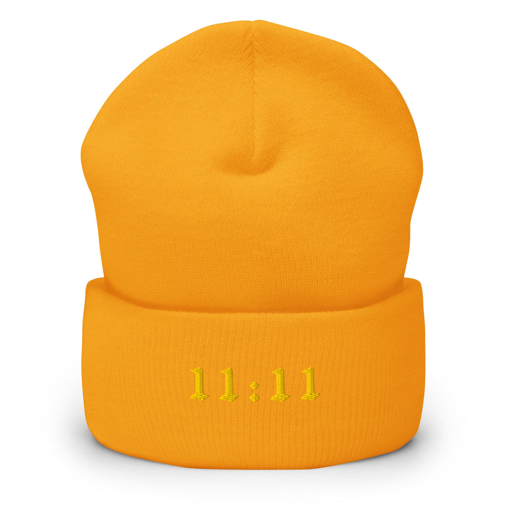 11:11 Wishing Time January One Cuffed Beanie