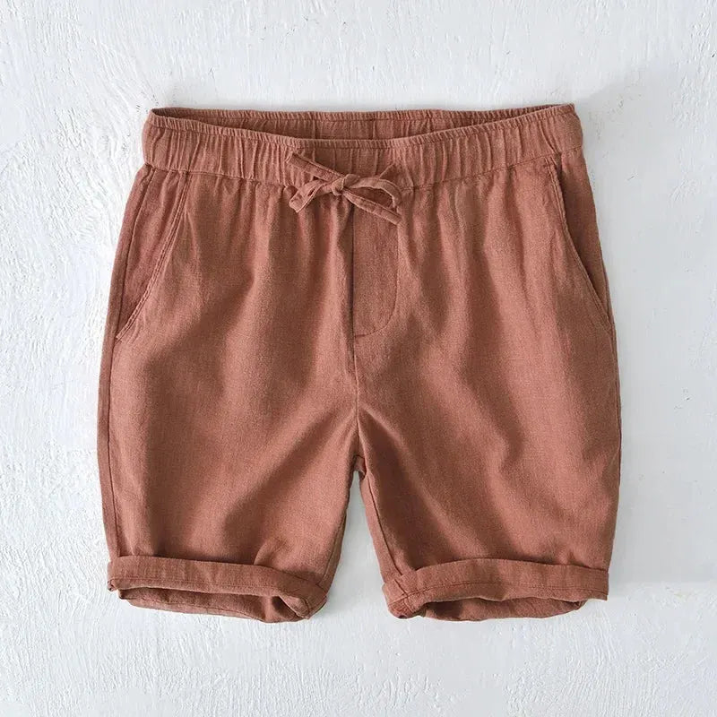 Marston Linen Blend Shorts