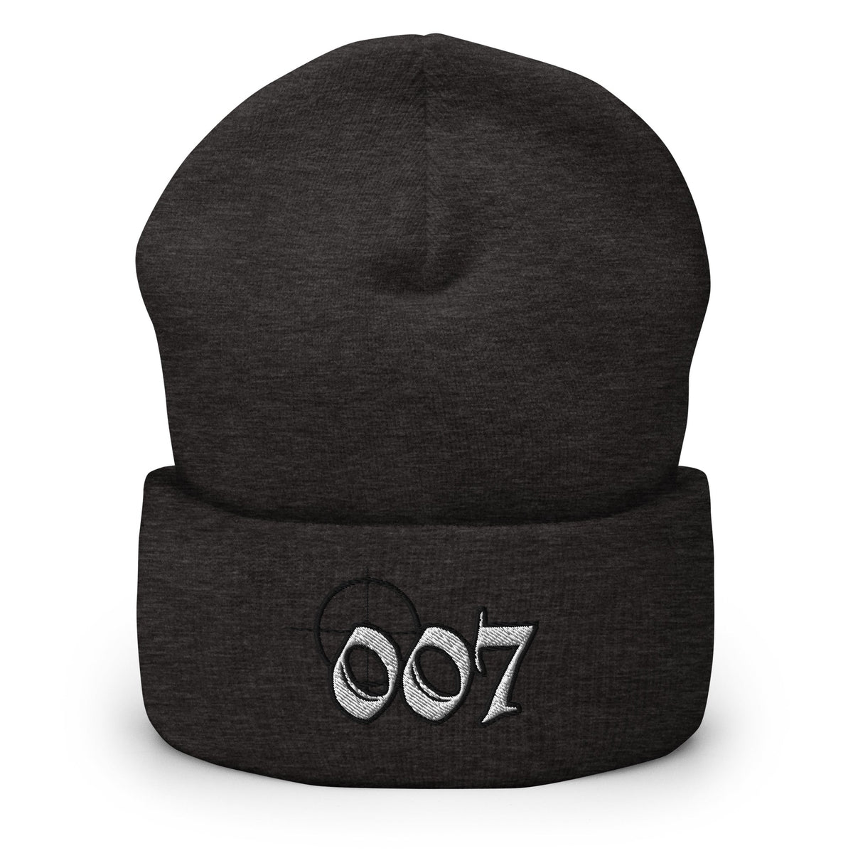 007 Assassin Cuffed Beanie - Hitman Assassin Kill 007