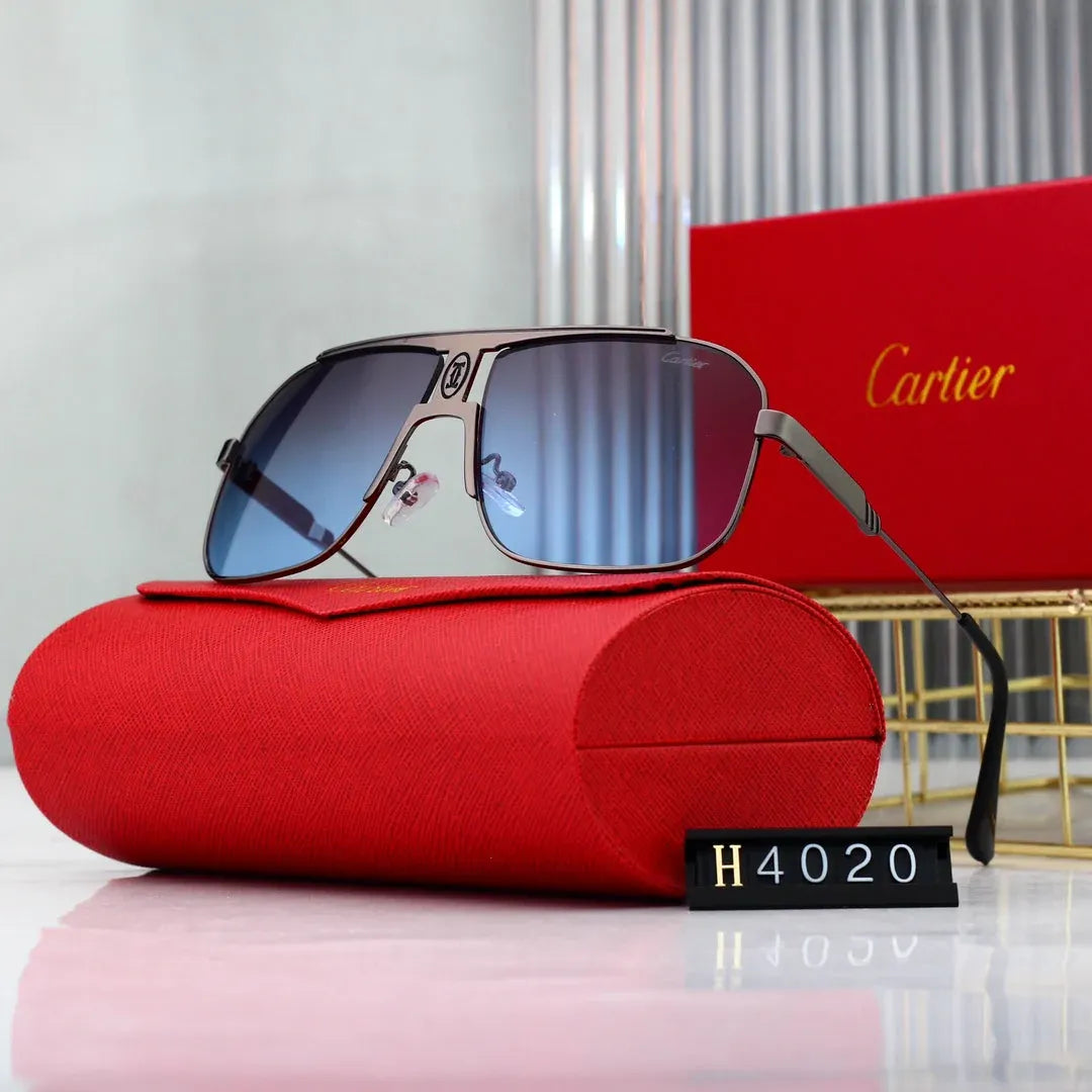 Oversized Aviator sunglasses
