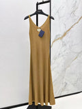 Signature Triangle V-Neck Shift Dress