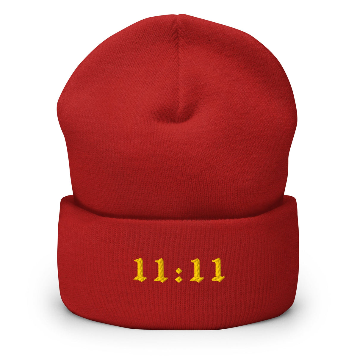 11:11 Wishing Time January One Cuffed Beanie