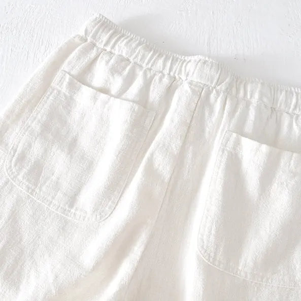 Marston Linen Blend Shorts