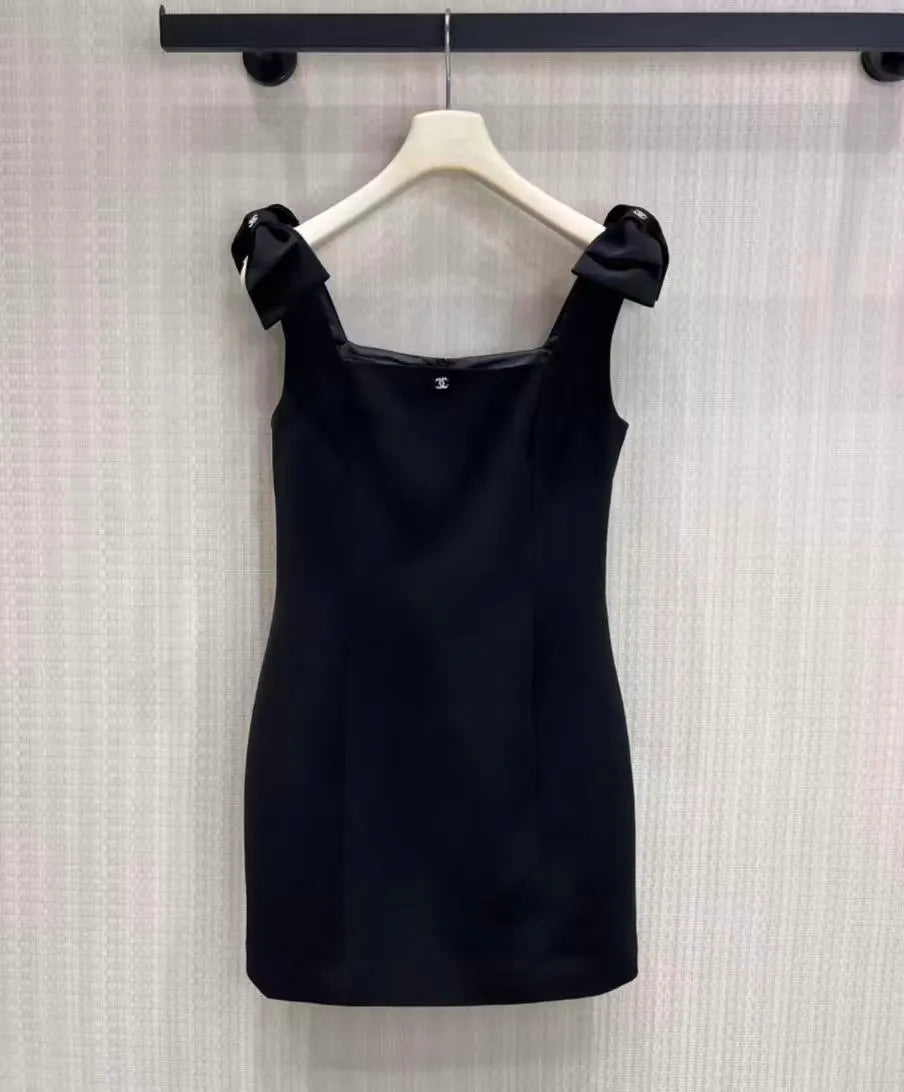 Bow Detail Sleeveless Dress