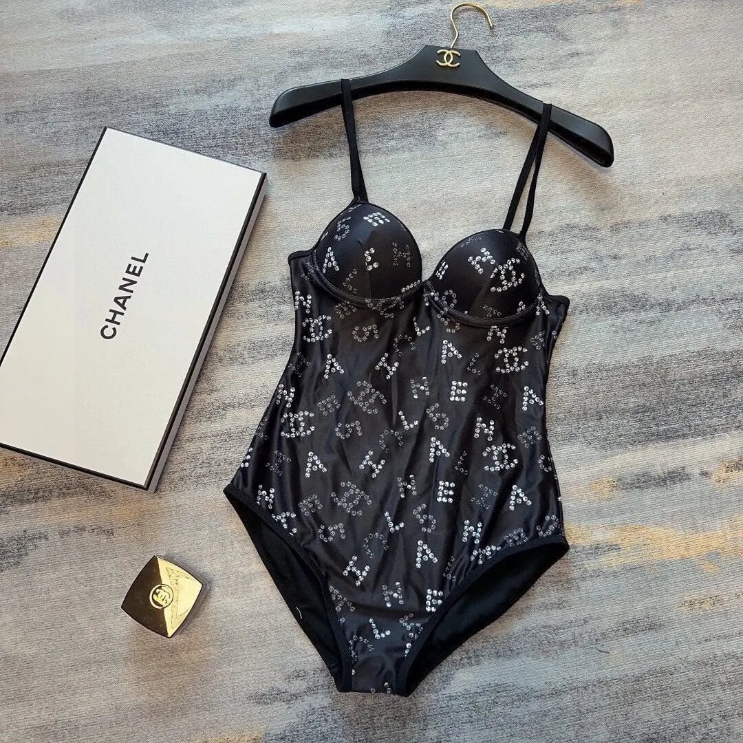 Chic Spaghetti Strap Swimsuit