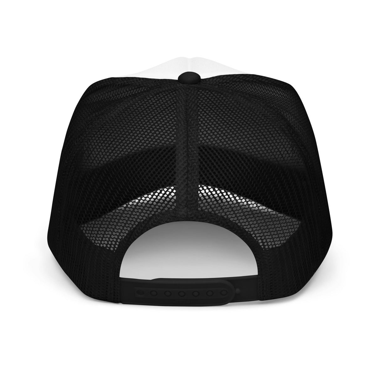 #1 Grandpa Embroidered Foam Trucker Hat Black