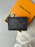 Trendy Embossed Short Wallet