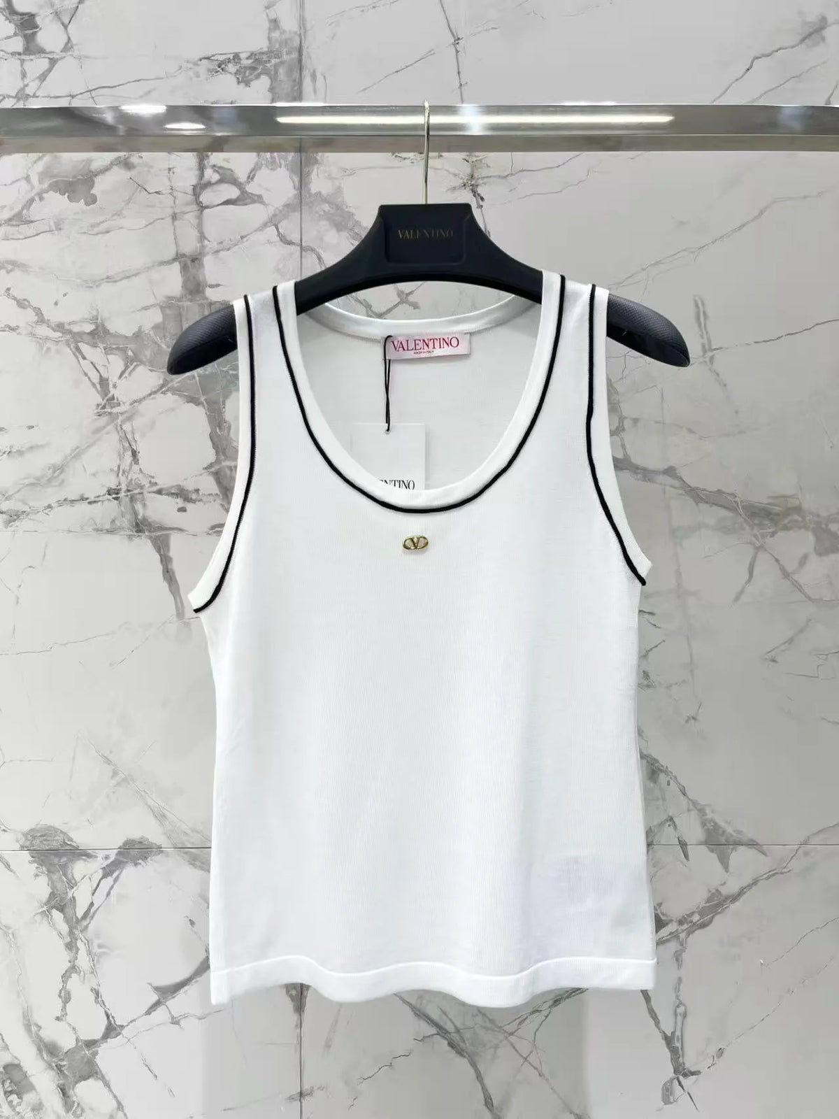 Color-Block Tencel Tank Top