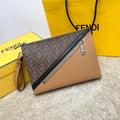Stitching Zipper Handbag