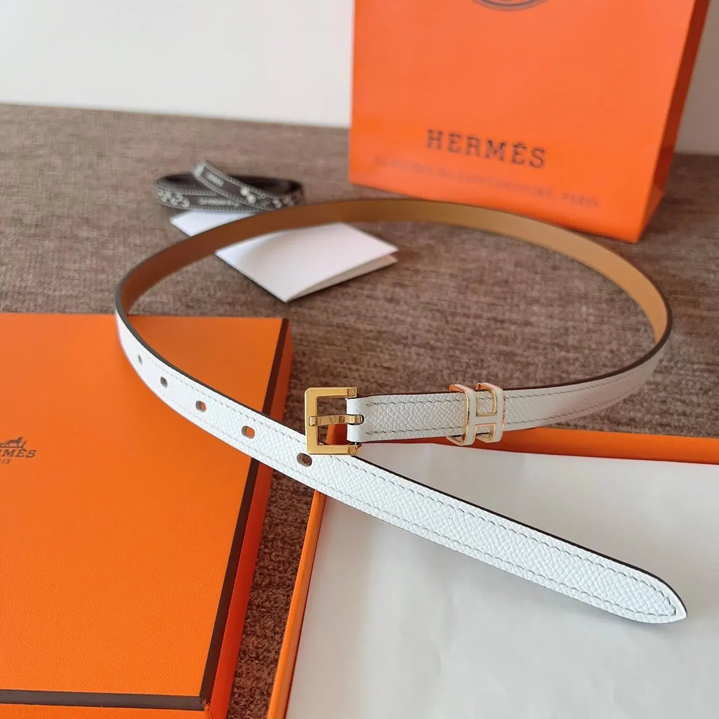 Classic Minimalist Collection Letter Buckle Ultra-Slim Belt