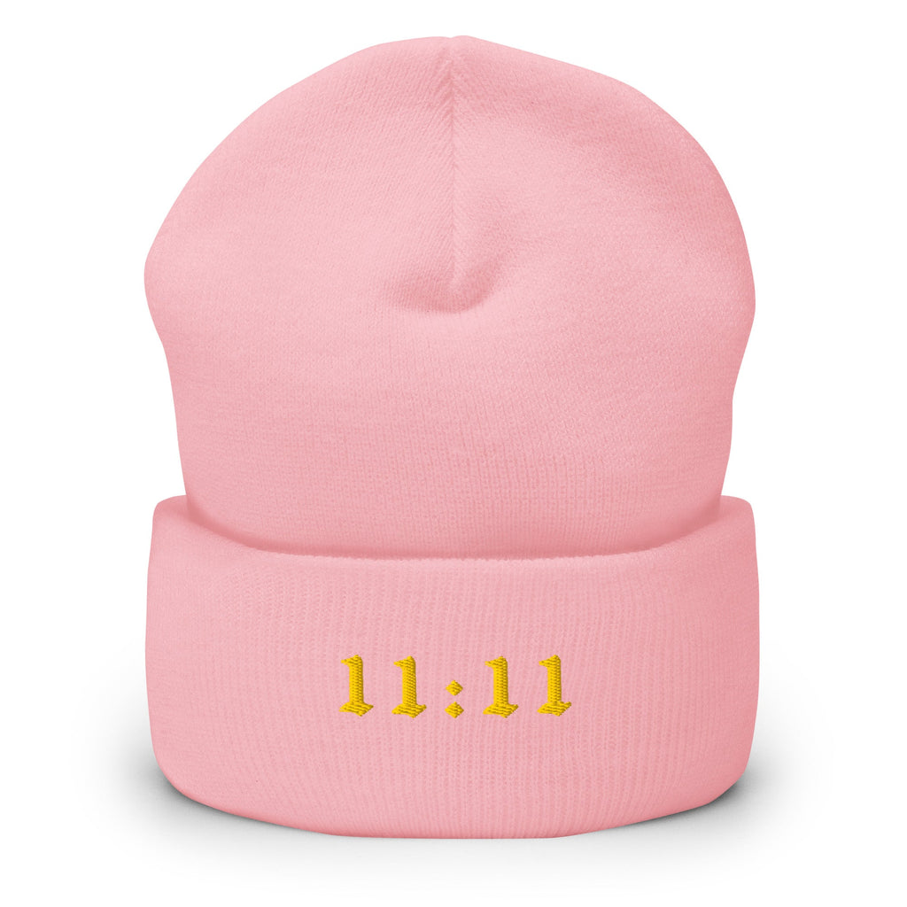 11:11 Wishing Time January One Cuffed Beanie