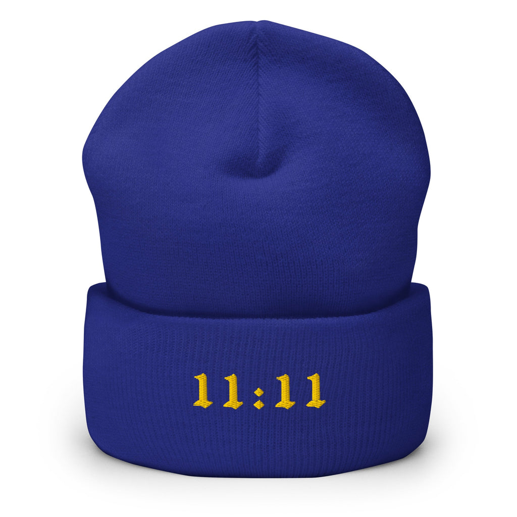 11:11 Wishing Time January One Cuffed Beanie