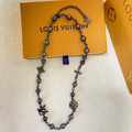 Street Style Distressed Pearl Necklace