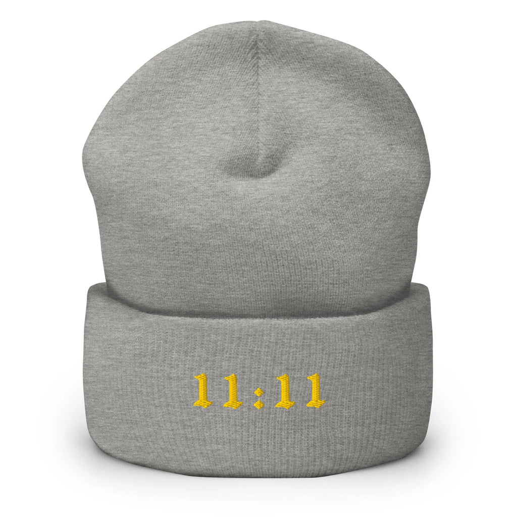 11:11 Wishing Time January One Cuffed Beanie