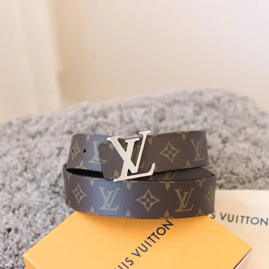 Brown All-over Jacquard Belt