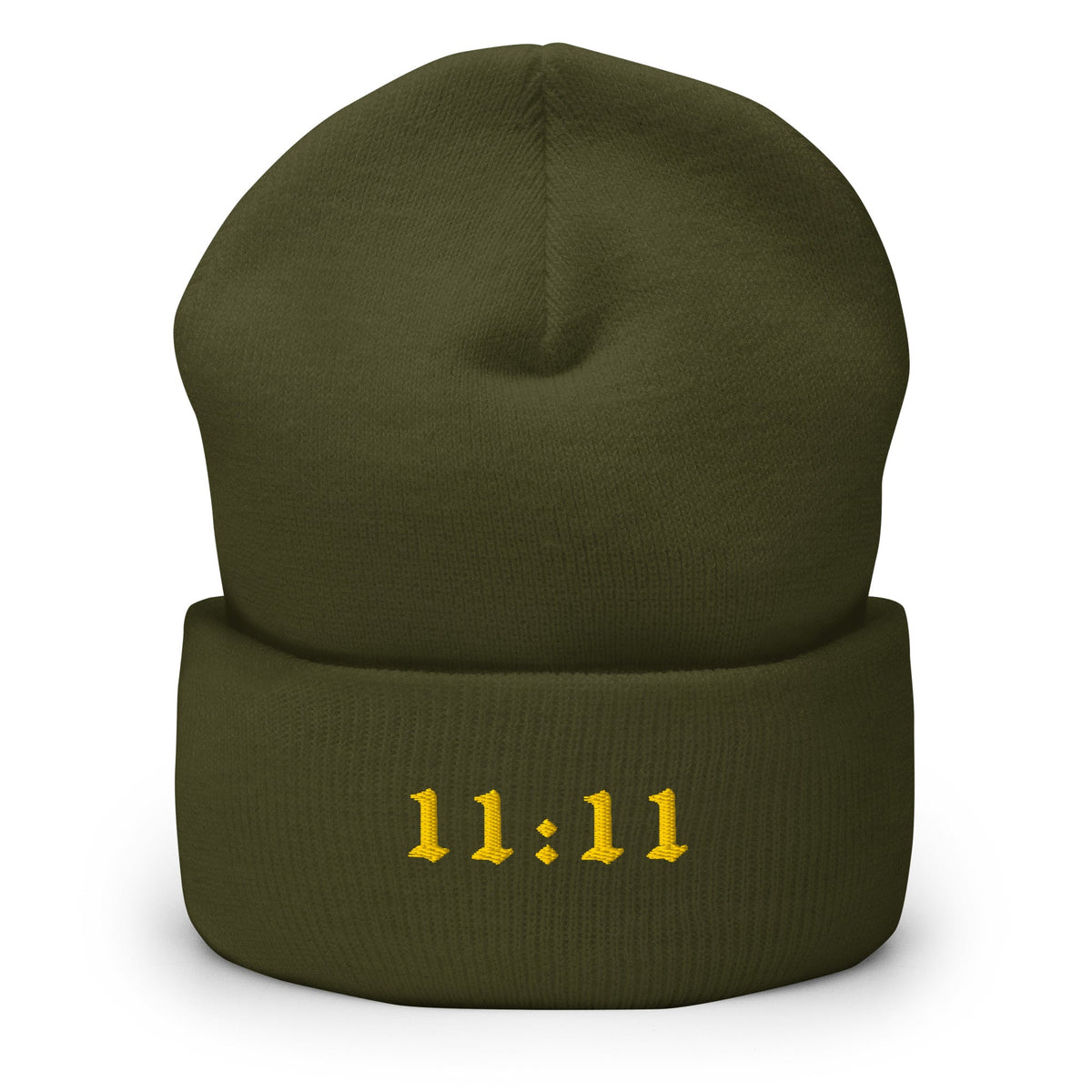11:11 Wishing Time January One Cuffed Beanie