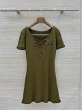 Preppy Cotton Dress