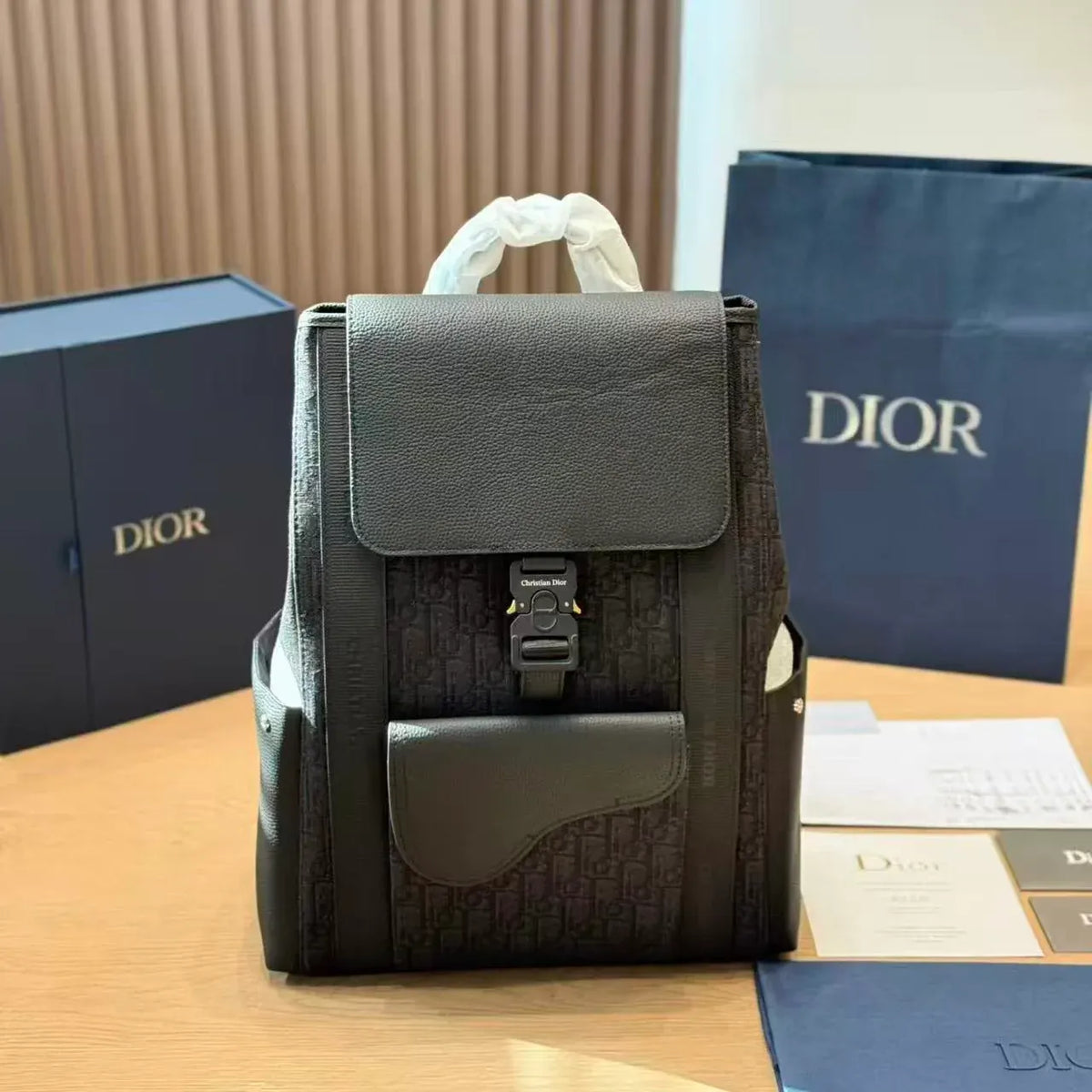 Classic Saddle Silhouette Backpack