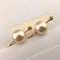 Minimalist Pearl Stud Earrings