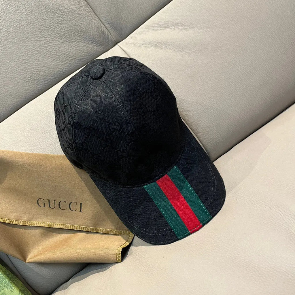 Classic All-Over Embroidered Baseball Cap