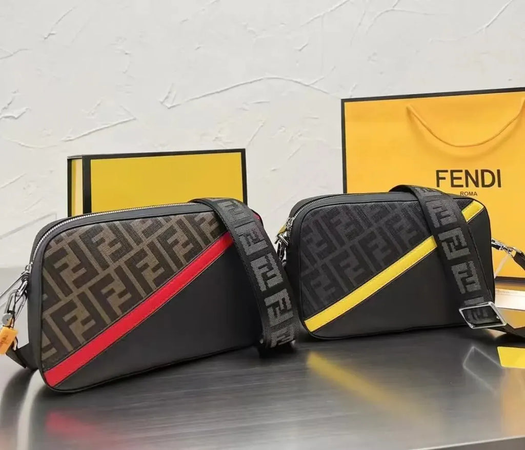 Color Blocked Camera Bag