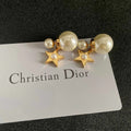 Vintage Star Drop Earrings