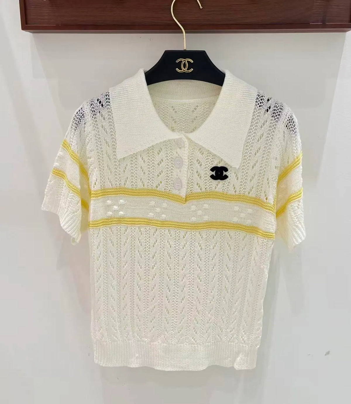 Fresh Color Knit Short Sleeve