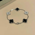 Classic Five-Strand Mother-of-Pearl & Diamond Patch Bracelet