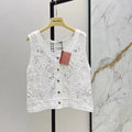 Resort Crochet Vest