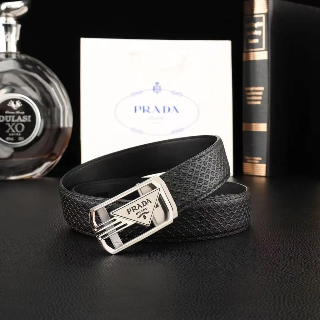 Classic Triangle Cut-Out Buckle Belt