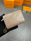Zipper Detail Short Wallet