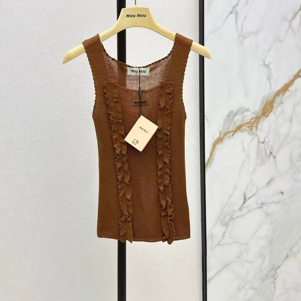 Signature Patch Knit Vest