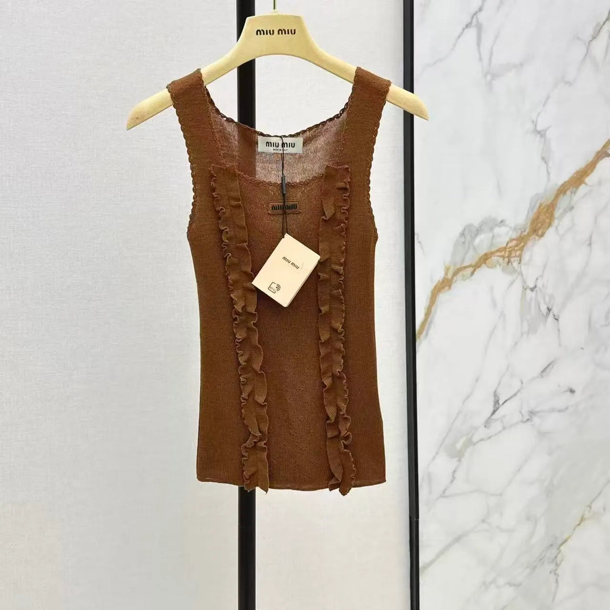 Signature Patch Knit Vest