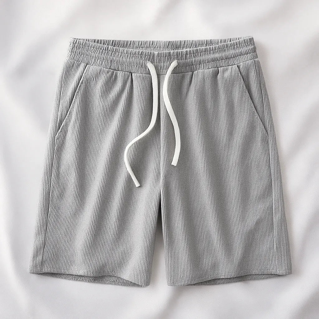Crest Waffle Knit Shorts
