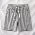Crest Waffle Knit Shorts