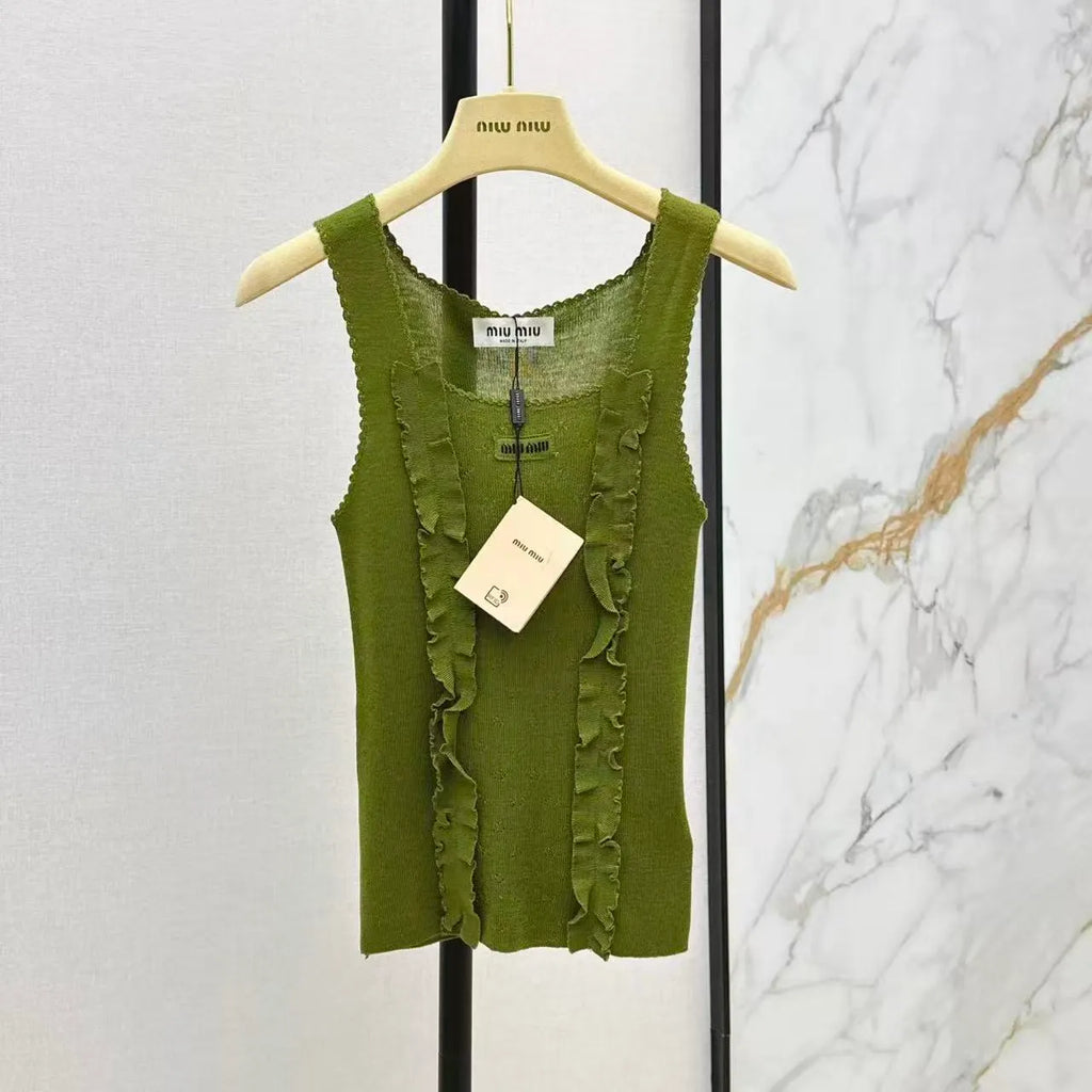 Signature Patch Knit Vest