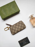 Weave-Pattern Daily Pouch Wallet