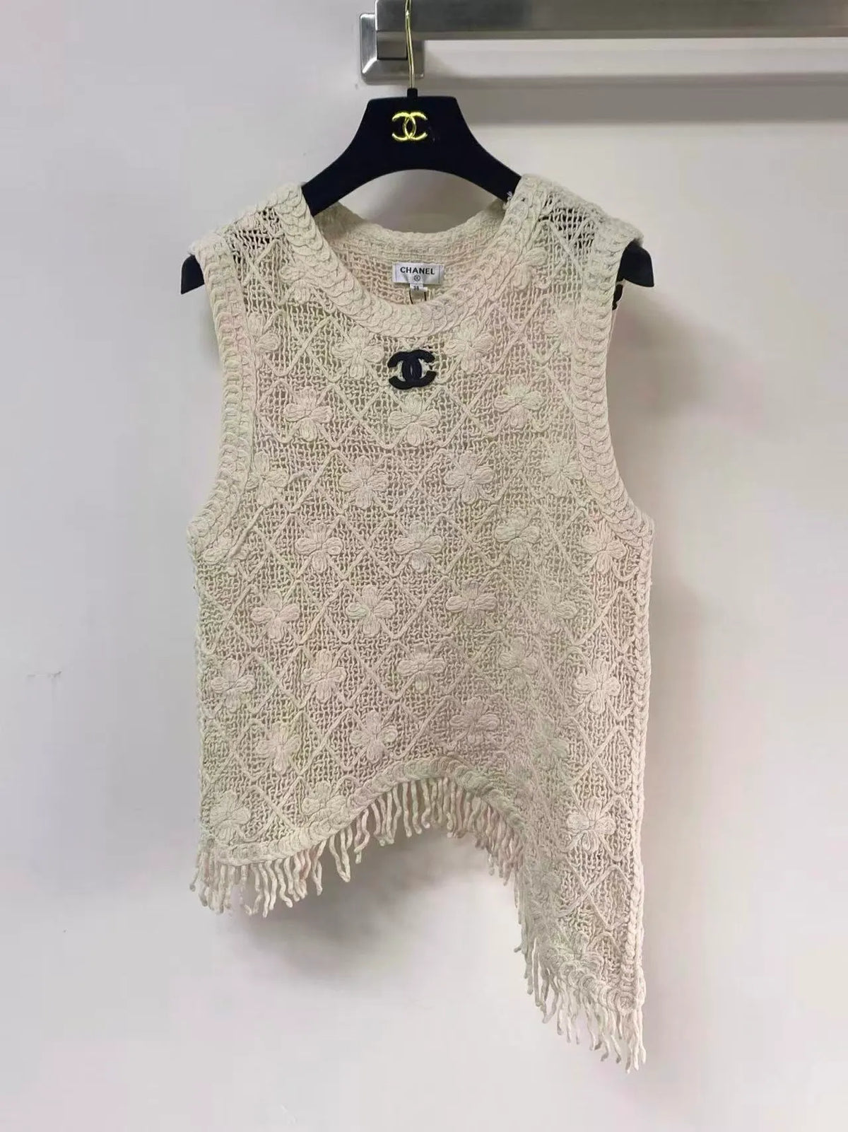 Irregular Fringe Vest