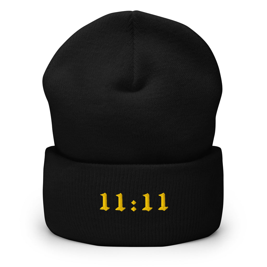 11:11 Wishing Time January One Cuffed Beanie
