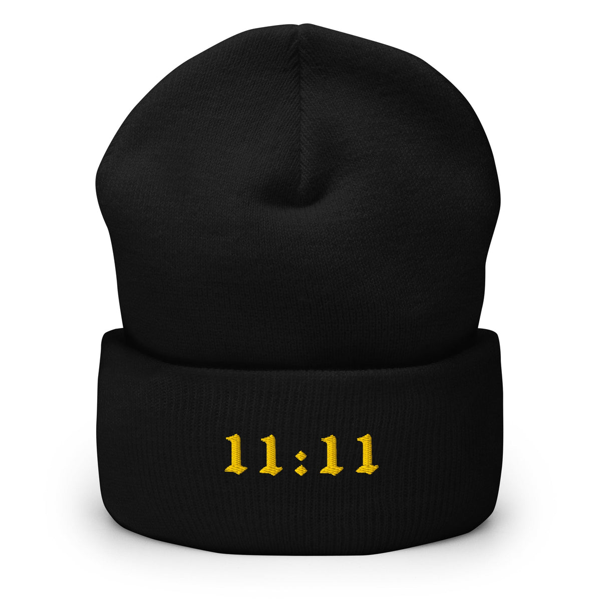 11:11 Wishing Time January One Cuffed Beanie