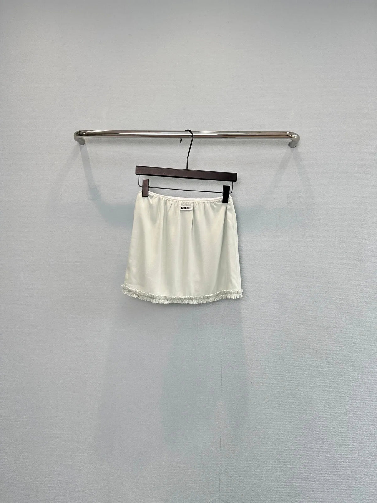 Elastic Waist Ruffle Skirt