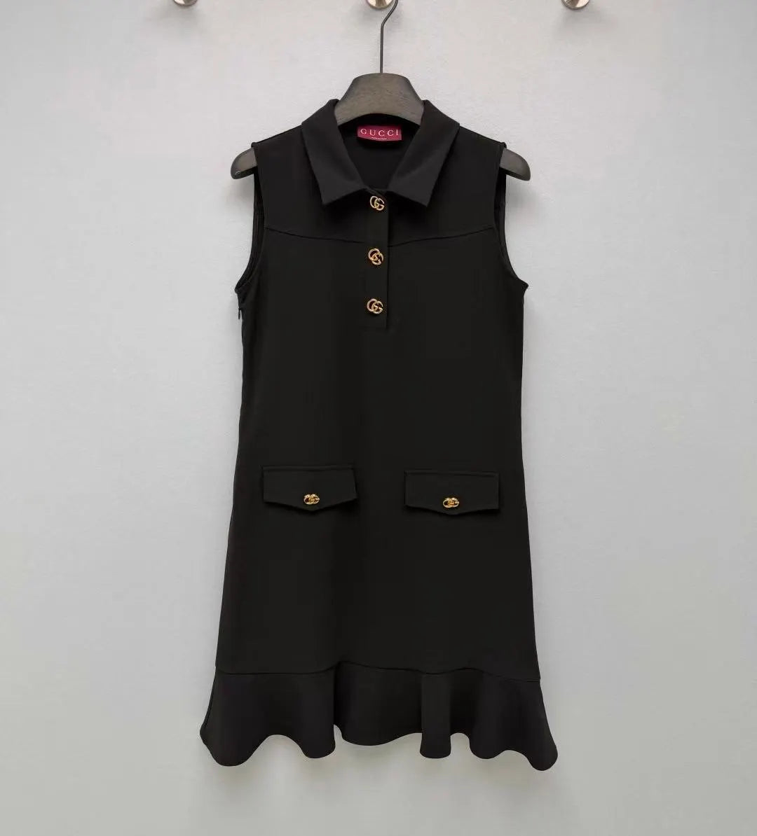 Elegant Black Sleeveless Dress