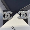 Star and Heart Crystal Earrings
