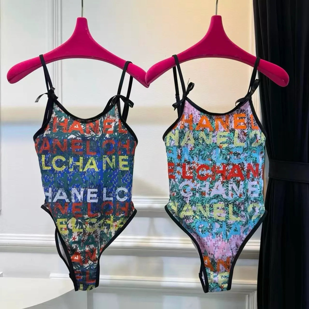 Bow Spaghetti Strap Swimsuit