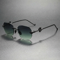 Antibes Snake-Temple Sunglasses