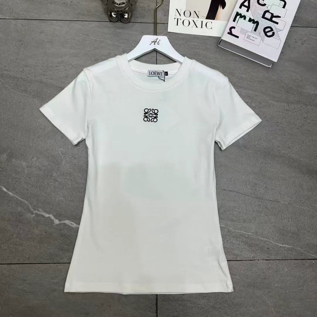 Fitted Solid T-Shirt