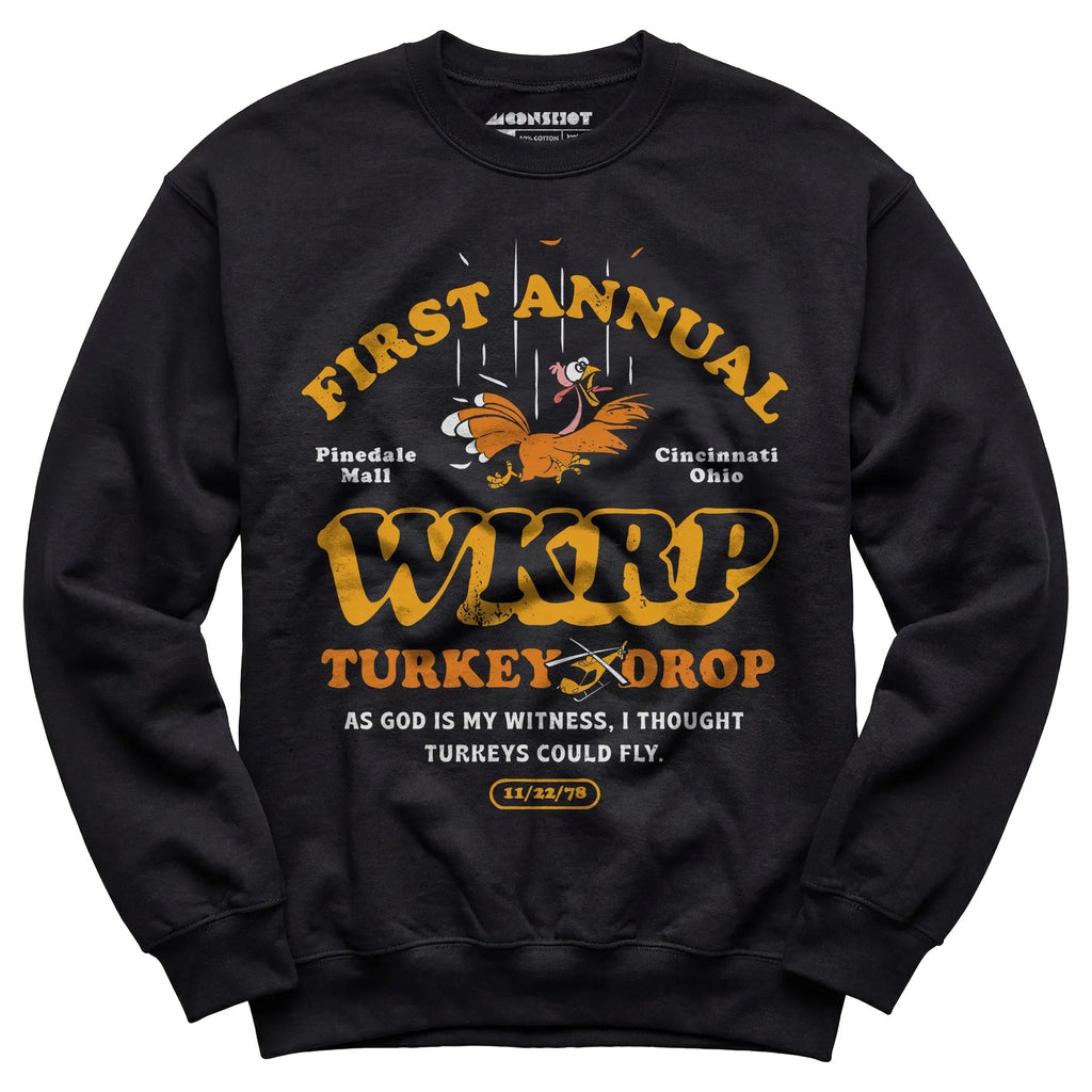WKRP Turkey Drop - Unisex Sweatshirt