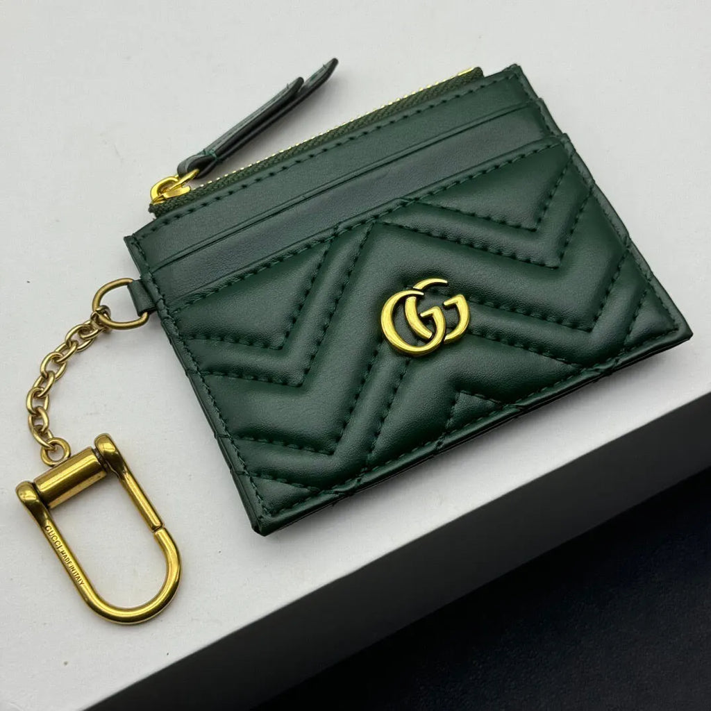 Quilted Portable Pouch Wallet