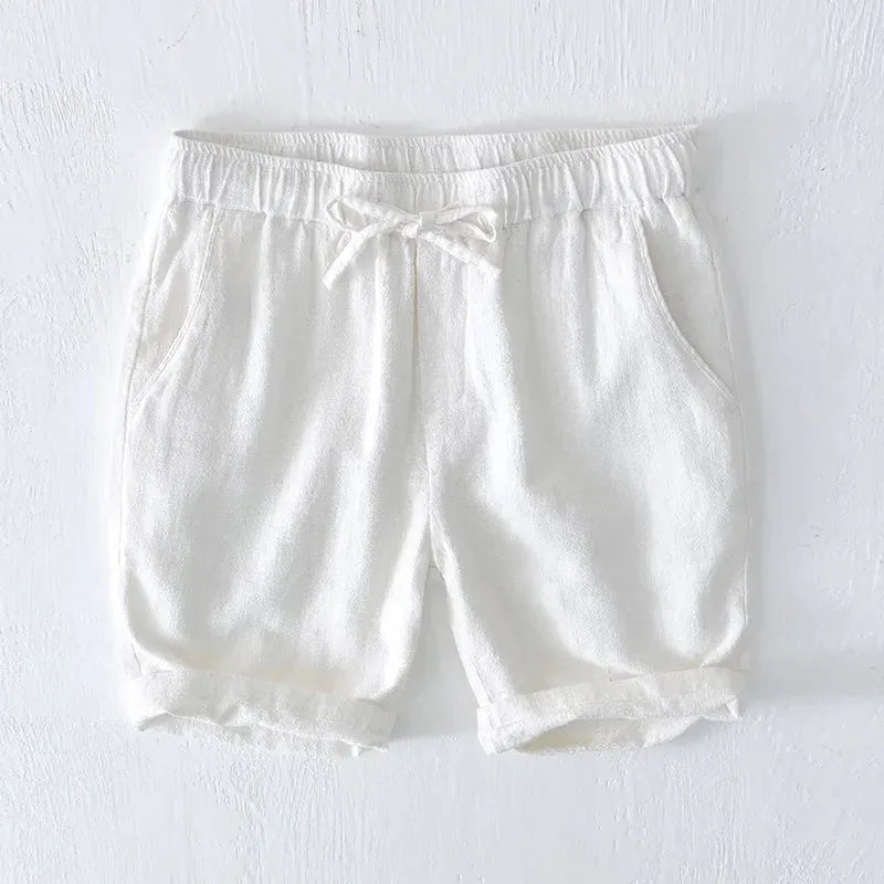 Marston Linen Blend Shorts