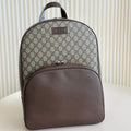 Canvas And Leather Backpack